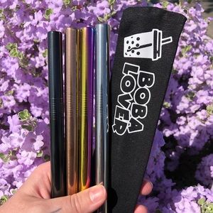 Boba Lover - Stainless Steel Reusable Boba Straw